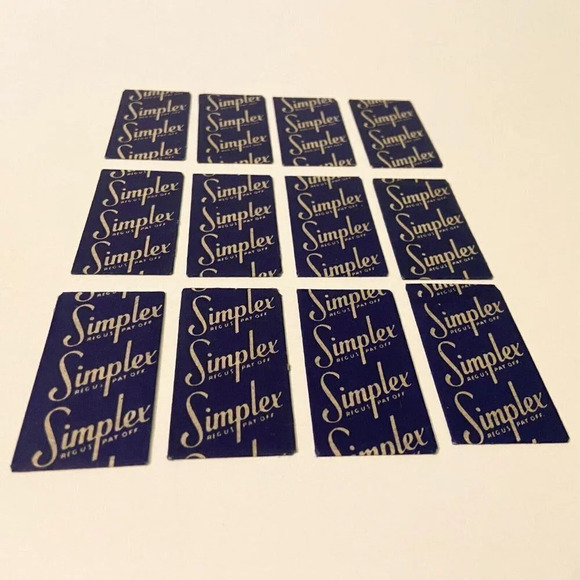 Vintage  Simplex Razor Blades New York USA Lot of 12 - Picture 3 of 12
